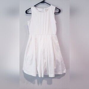 💝Place 89 Girl’s White Satin Dress💝 Size 12